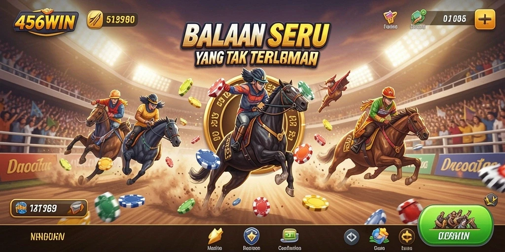 Gameplay seru balapan di 456WIN dengan grafis menakjubkan.