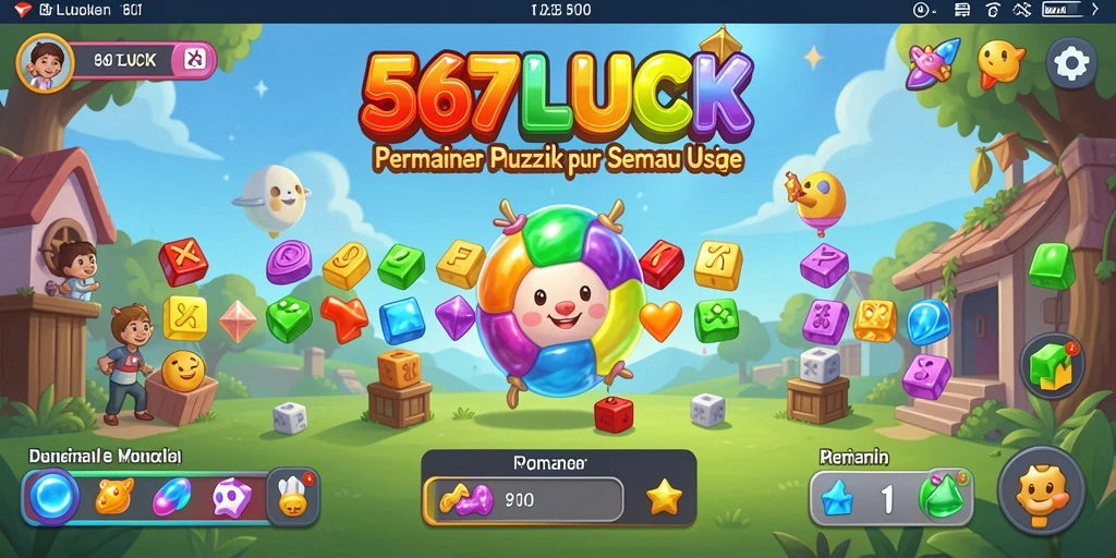 Screenshot gameplay 567LUCK yang menampilkan teka-teki seru.