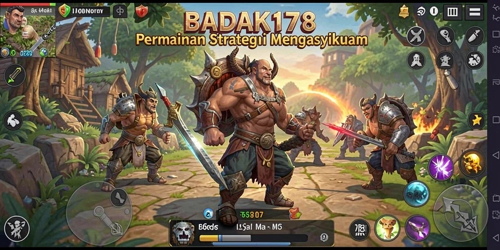 Tampilan menarik dari gameplay <strong>BADAK178</strong> yang penuh strategi.