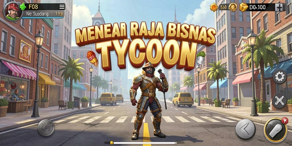 Tampilan permainan F08 yang menantang dan menarik.