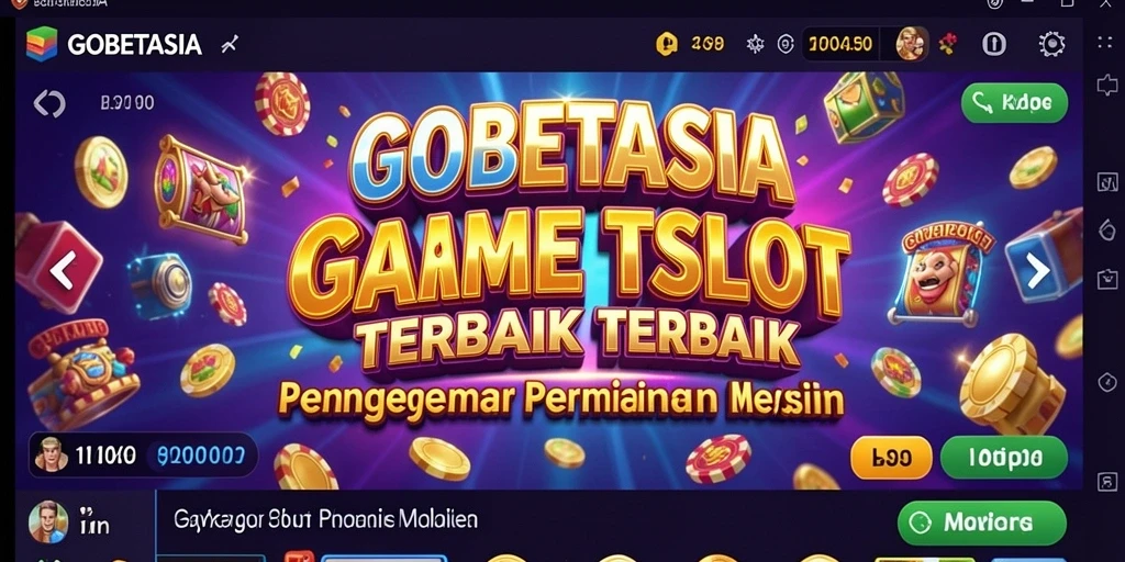 Tampilan menarik dari gameplay GOBETASIA yang penuh warna.
