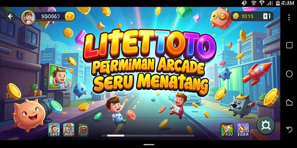 Tampilan gameplay seru LITETOTO dengan aksi cepat dan menantang.
