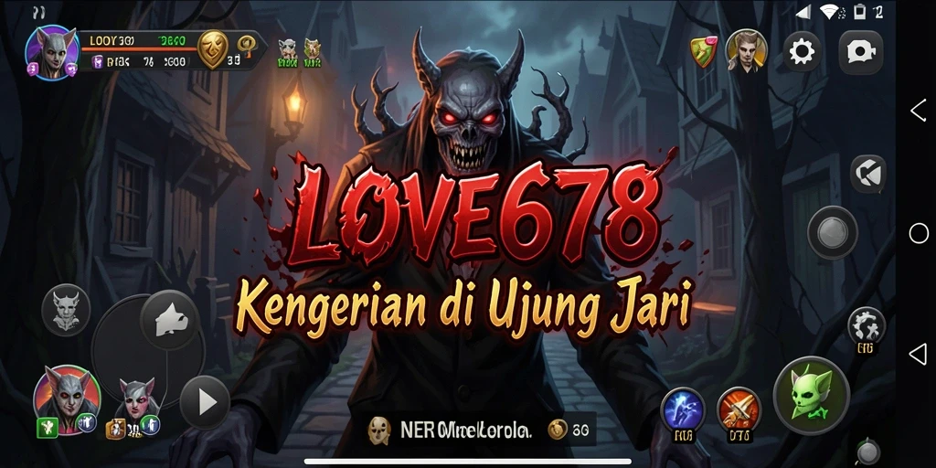 Tampilan gameplay LOVE678 yang mencekam dan menegangkan.