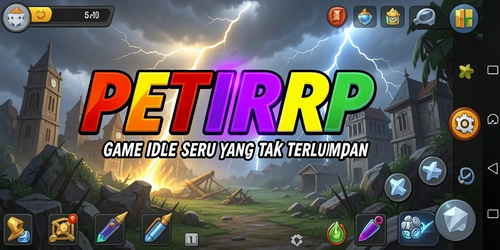 Tampilan gameplay seru dan interaktif dalam PETIRRP.