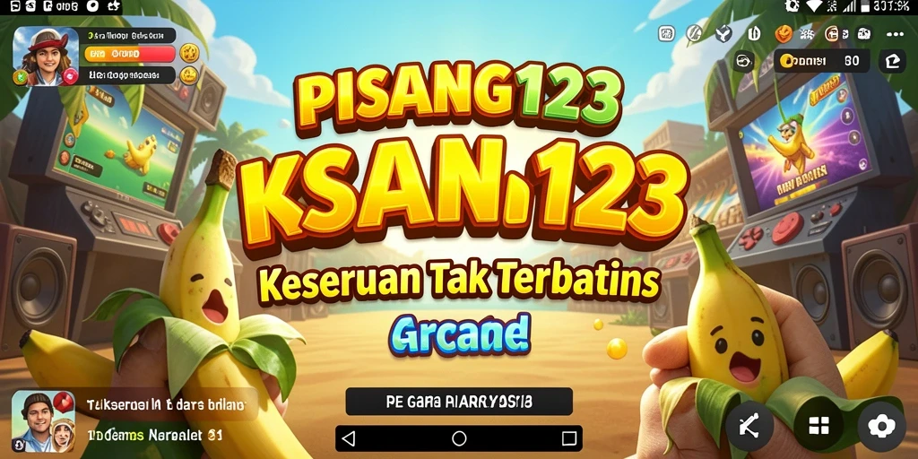 Tampilan gameplay seru PISANG123 yang penuh aksi dan tantangan.