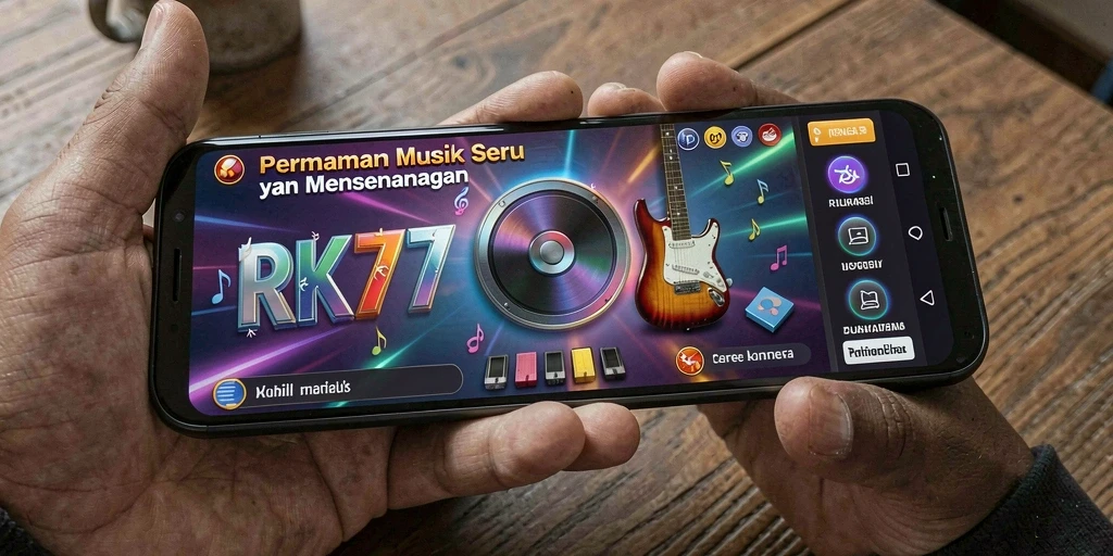 Tampilan gameplay RK77 yang seru dan interaktif.