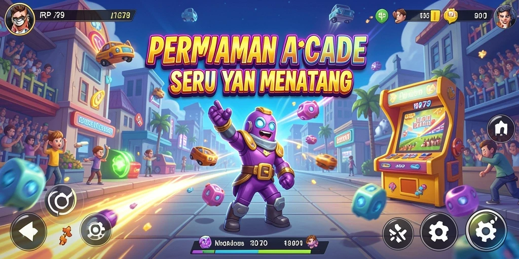 Screenshot menunjukkan aksi seru gameplay RP79 yang penuh tantangan.