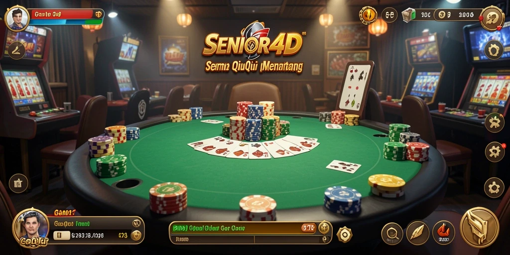 Screenshot gameplay QiuQiu yang seru dan menarik.
