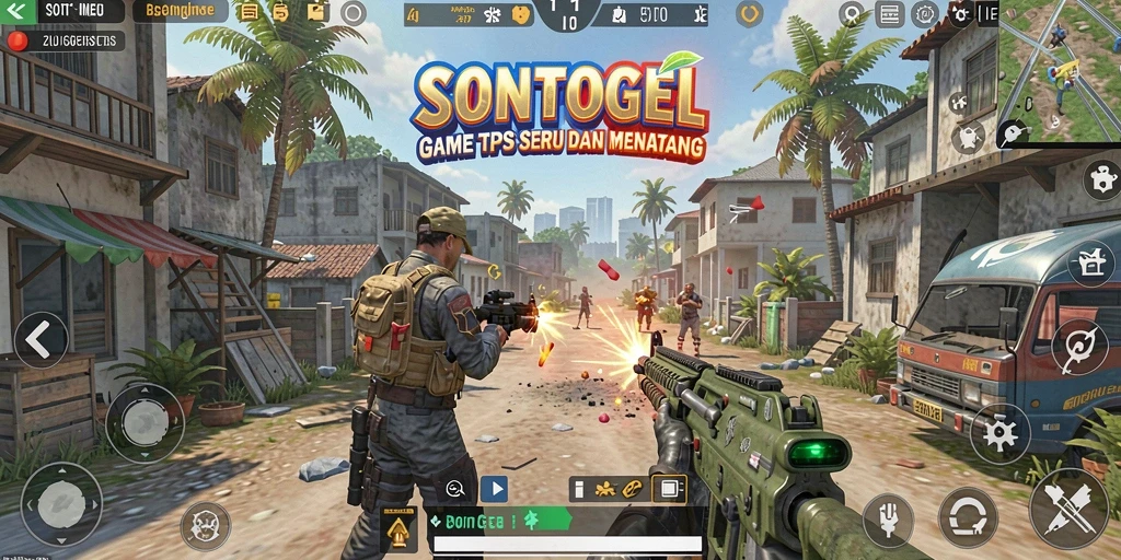 Tampilan gameplay menegangkan di SONTOGEL dengan aksi seru.