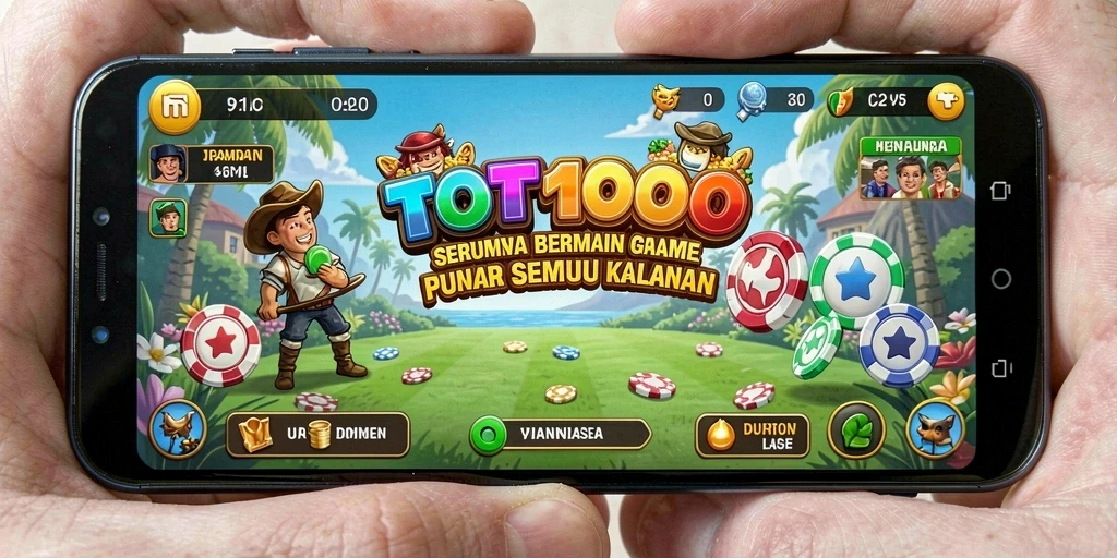 Tampilan menarik dari gameplay TOTO1000 yang menyenangkan.